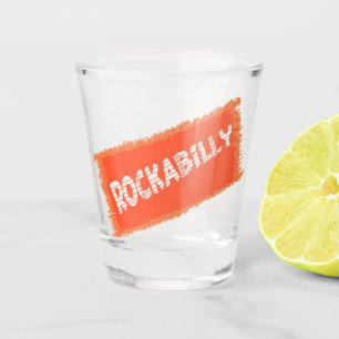 RockaBilly gescheurd borrelglas Shot Glas