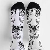 rockabilly gitaargeluid sokken (Top)