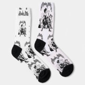 rockabilly gitaargeluid sokken (Rechts)