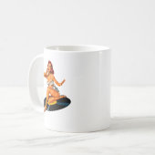 Rockabilly Goddess Koffiemok (Voorkant links)