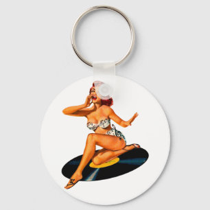 Rockabilly Goddess Sleutelhanger