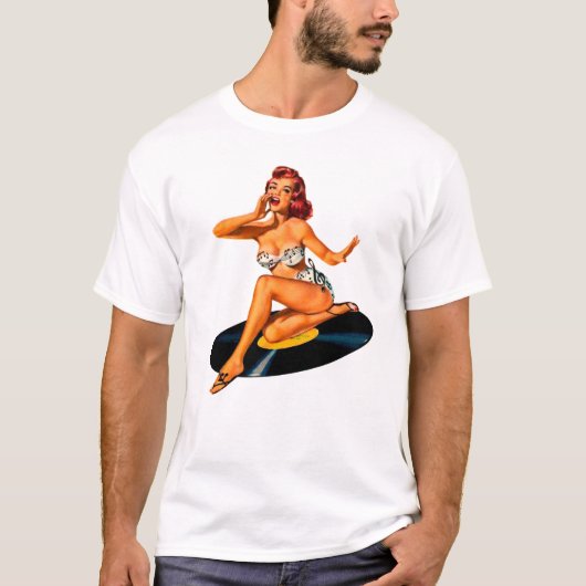 Rockabilly Goddess T-shirt (Voorkant)