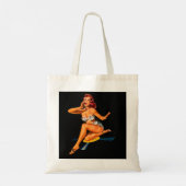 Rockabilly Goddess Tote Bag (Achterkant)