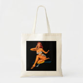 Rockabilly Goddess Tote Bag (Voorkant)