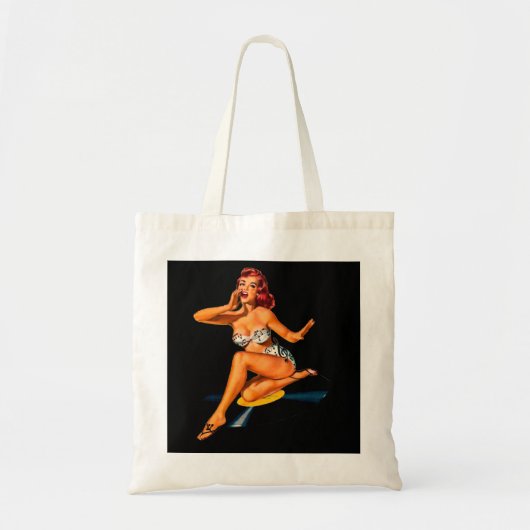 Rockabilly Goddess Tote Bag (Voorkant)