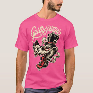 Rockabilly Greaser Wolf Man T-shirt