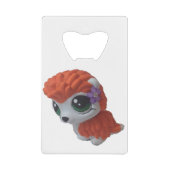 Rockabilly Hedegel Bottle Opener Creditkaart Flessenopener (Voorkant)