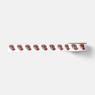 Rockabilly Hedegel Ribbon Satijnen Lint