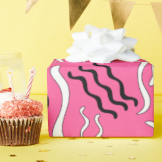 Rockabilly Krullen Cadeaupapier
