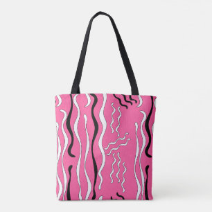 Rockabilly Krullen Tote Bag
