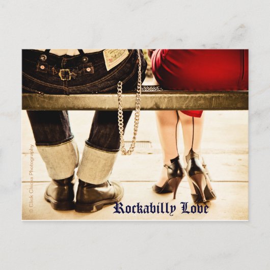 Rockabilly Love Briefkaarten (set van 8) (Voorkant)
