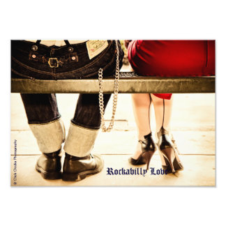 Rockabilly Love Fine Art Foto Foto Afdruk