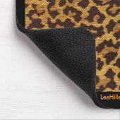 Rockabilly luipaardprint cadeaus en verzamelobject muismat (Hoek)