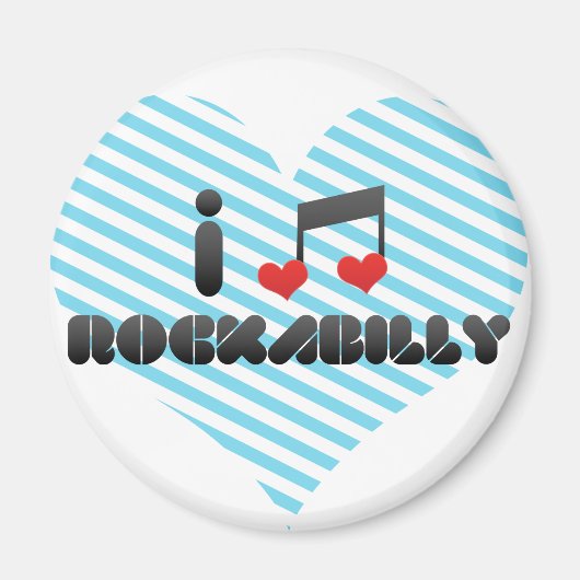 Rockabilly Magneet (Voorkant)