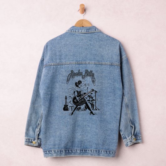  Rockabilly Meisje Denim Jacket (Hangar)