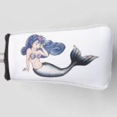 Rockabilly Mermaid Golfheadcover (Voorkant)