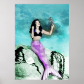 Rockabilly Mermaid Print (Voorkant)