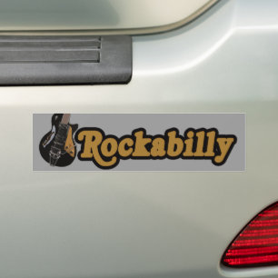 Rockabilly-muziek Bumpersticker