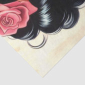 Rockabilly Pin-up Tissuepapier (Detail)