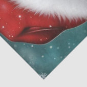 Rockabilly Pinup Kerst Decoupage Papier (Detail)