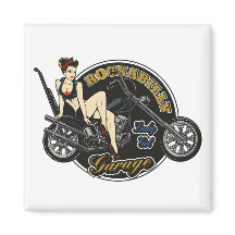 Rockabilly Pinup meisje magneet