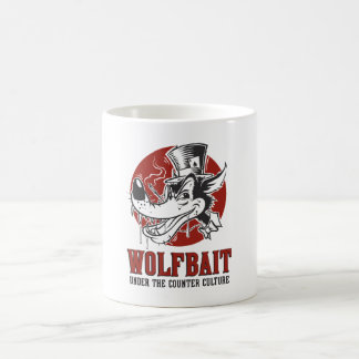 Rockabilly / Psychobilly Wolfbait kunstwerk Koffiemok