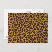 Rockabilly rab Leopard Print Gifts & Collectibles Briefkaart (Voorkant / Achterkant)