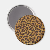 Rockabilly rab Leopard Print Gifts & Collectibles Magneet (Voorkant / Achterkant)