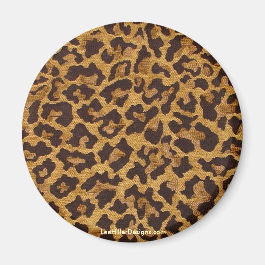 Rockabilly rab Leopard Print Gifts & Collectibles Magneet (Voorkant)