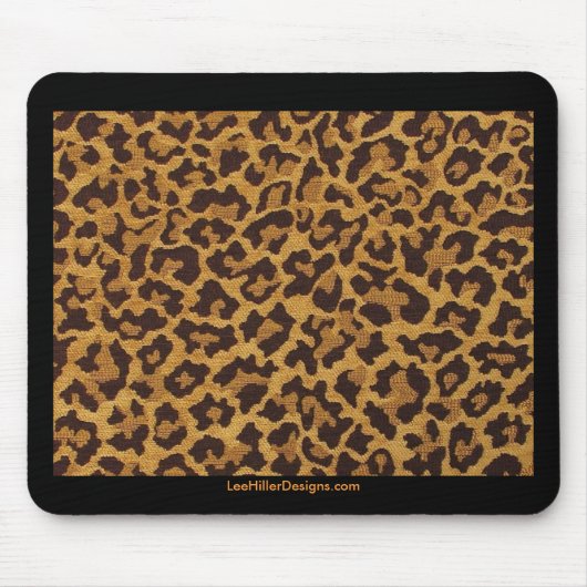 Rockabilly rab Leopard Print Gifts & Collectibles Muismat (Voorkant)