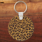 Rockabilly rab Leopard Print Gifts & Collectibles Sleutelhanger (Voorkant)