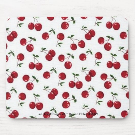 Rockabilly rab Red Cherries Muismat (Voorkant)