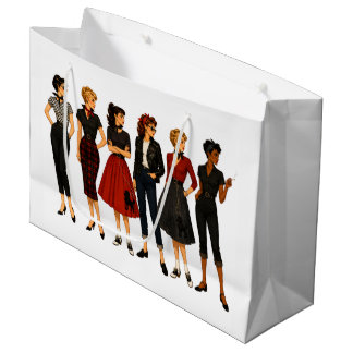 Rockabilly-rebellen uit de jaren 50 groot cadeauzakje