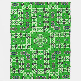 Rockabilly Royal Goblin Satin Foulard Fleece Deken