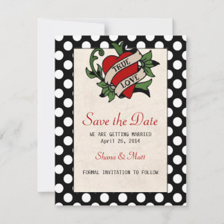 Rockabilly save the date