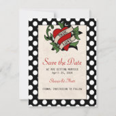 Rockabilly Saveer de Datum Save The Date (Voorkant)