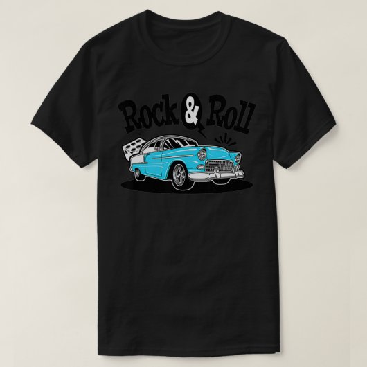 Rockabilly Sock Hop Party Greaser Rock N Roll T-shirt (Design voorkant)