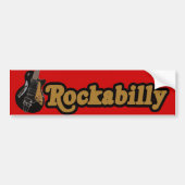 Rockabilly-stijl Bumpersticker (Voorkant)