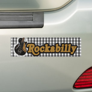 Rockabilly-stijl Bumpersticker