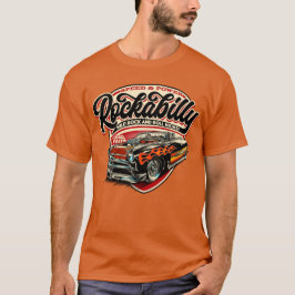Rockabilly stijl Hot Rod klassieke auto T-shirt