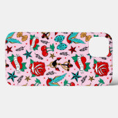 Rockabilly telefoonhoesje Case-Mate iPhone case (Achterkant (horizontaal))