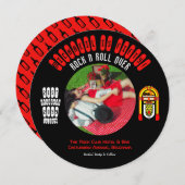 Rockabilly Trouw Uitnodiging Vinyl LP Plaat (Voorkant / Achterkant)