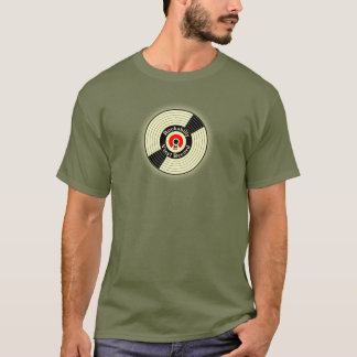  Rockabilly Vinyl Record T-shirt