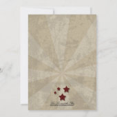 Rockabilly Wedding, 5x7 bruiloft * Kaart (Achterkant)