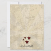 Rockabilly Wedding, 6.5x8.75 behalve de datum Save The Date (Achterkant)