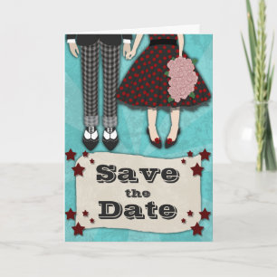 Rockabilly Wedding, bewaar de datum Aankondiging