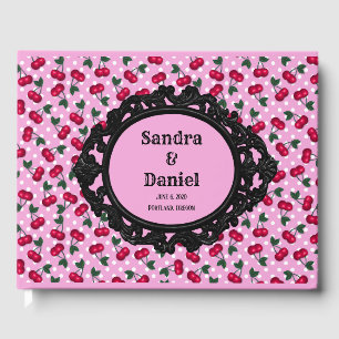 Rockabilly Wedding Guest Book  Kersen Gastenboek