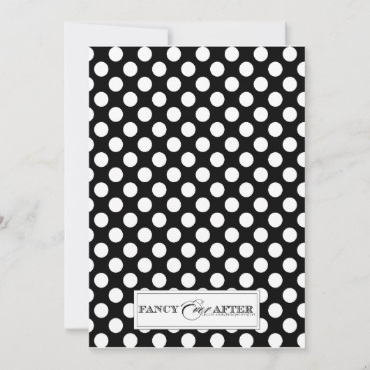 Rockabilly Wedding Kaart (Achterkant)