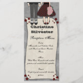 Rockabilly Wedding, menu en programma (Voorkant)