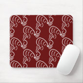 ROCKABILLY YELL (CRIMSON) MUISMAT (Met muis)